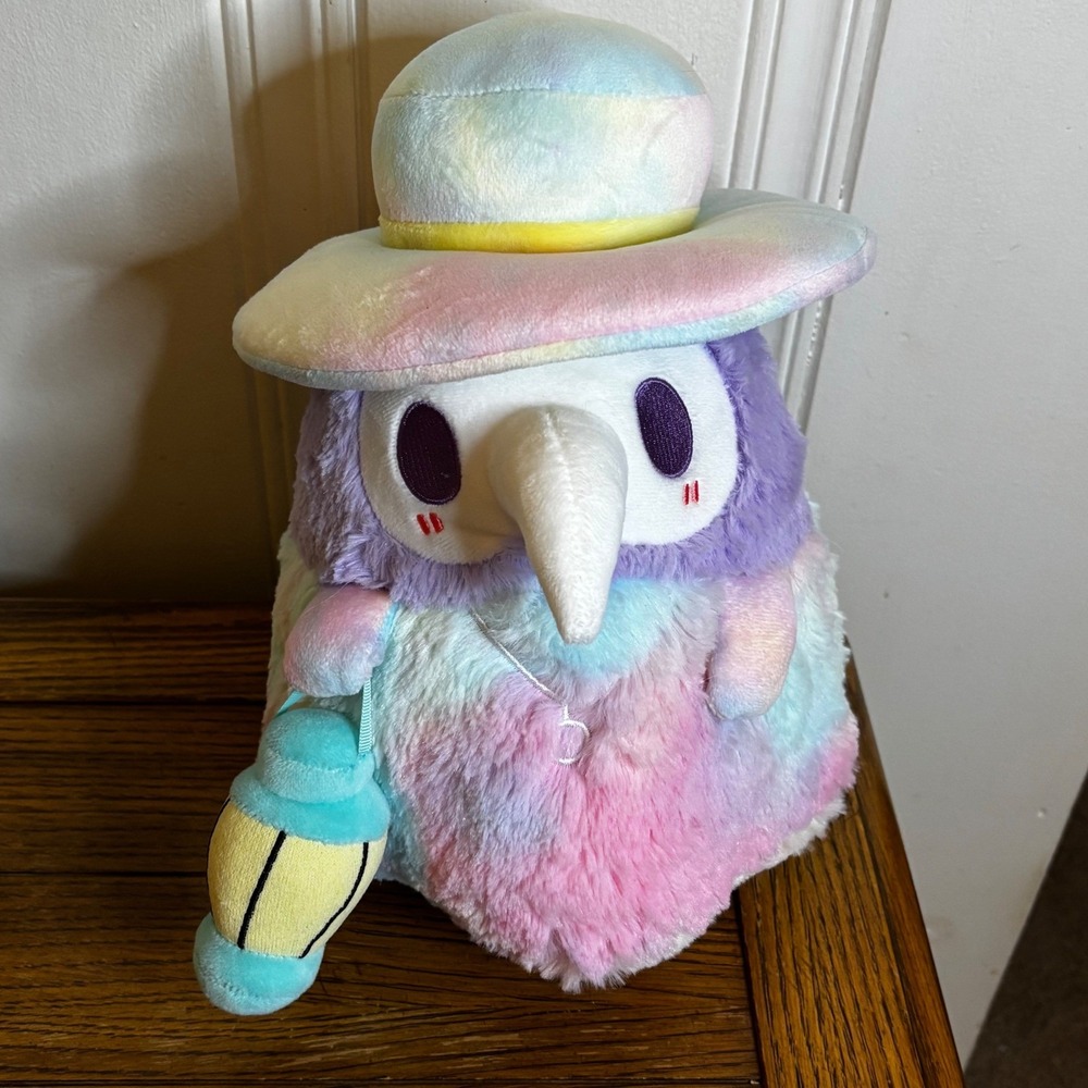 Squishable Plush Toy Mini Tye‎ Dye Purple Pink Blue Yellow